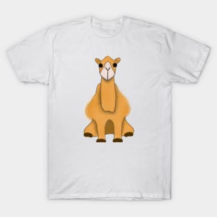 Cute Camel Drawing T-Shirt